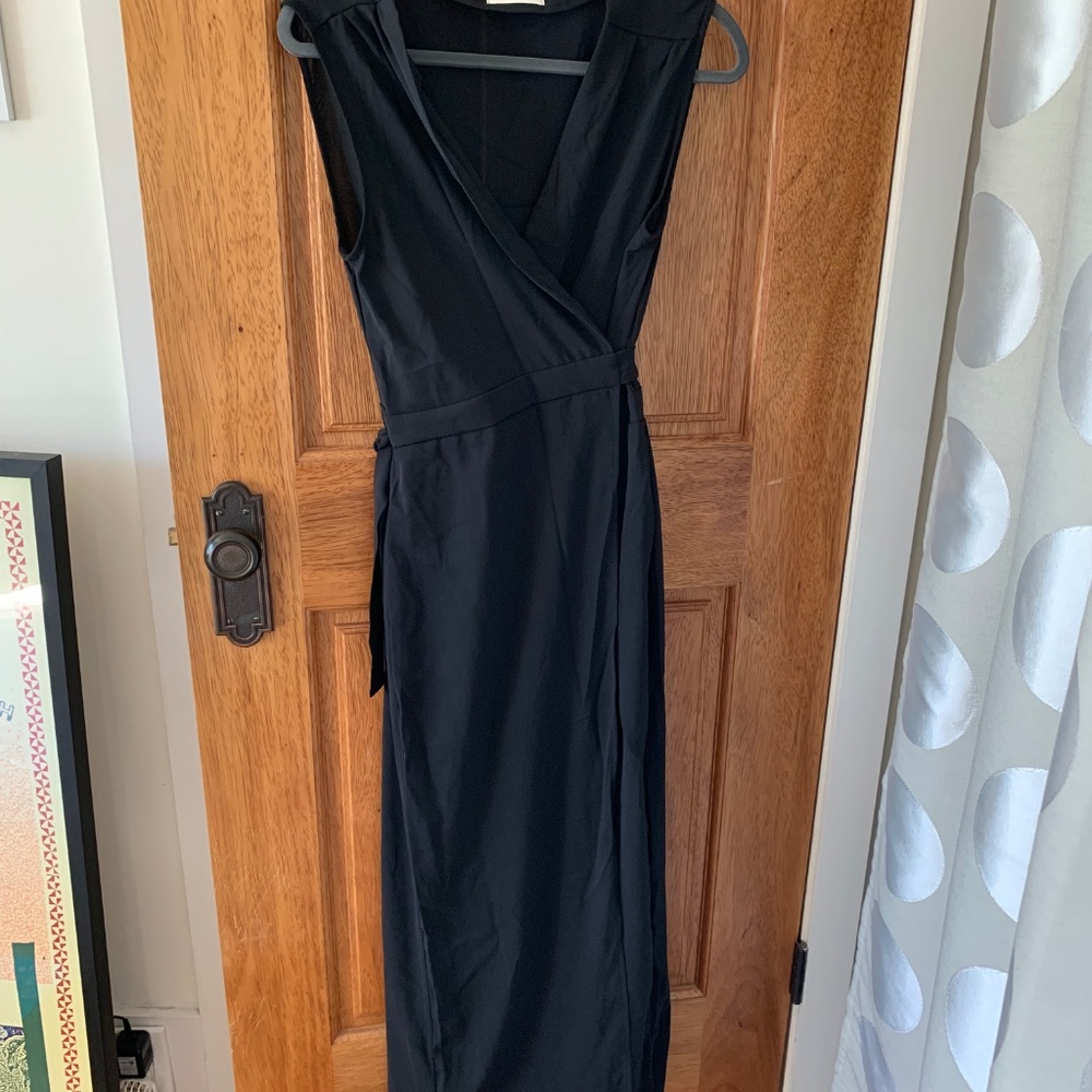 Sleeveless Wrap Jumpsuit